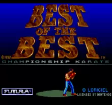 Image n° 4 - screenshots  : Best of the Best - Championship Karate